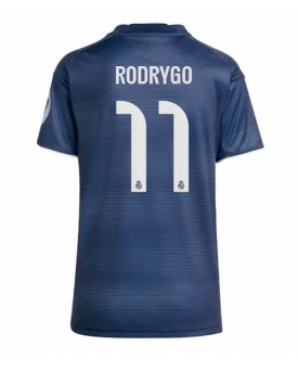 Billige Fotballdrakt Real Madrid Rodrygo Goes #11 Replika Bortedrakt Dame 2025-26 Kortermet Billige Fotballdrakt Real Madrid Rodrygo Goes #11 Replika Bortedrakt Dame 2025-26 Kortermet